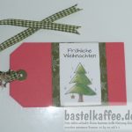 gift tag wit digital stamp christmas tree