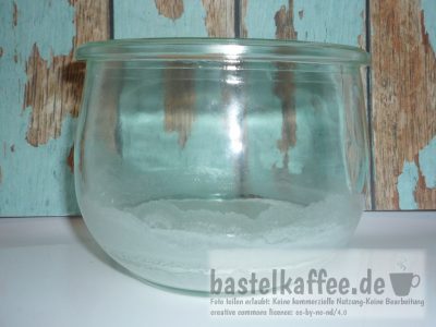 jar with salt crystals 