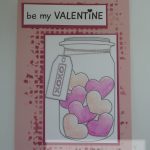 digi stamp - valentine card craft