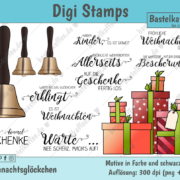 digi stamps für weihnachten